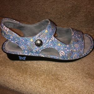 Alegria Leather Backstrap Sandals Beckie Smooth Jazz - Medium *PRICE IS FIRM*